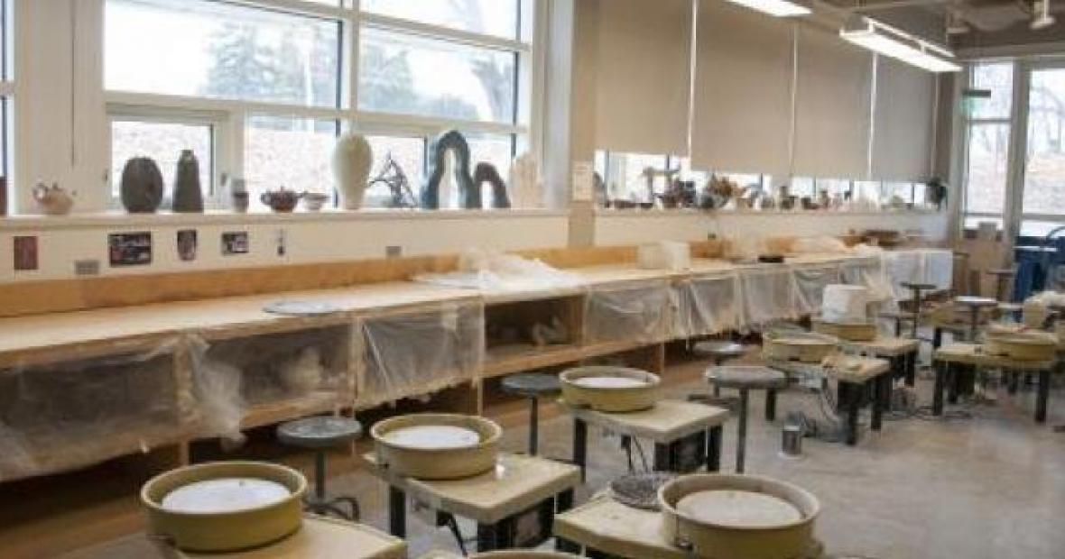 State-of-the-art spaces: Colorado State Pottery Studio