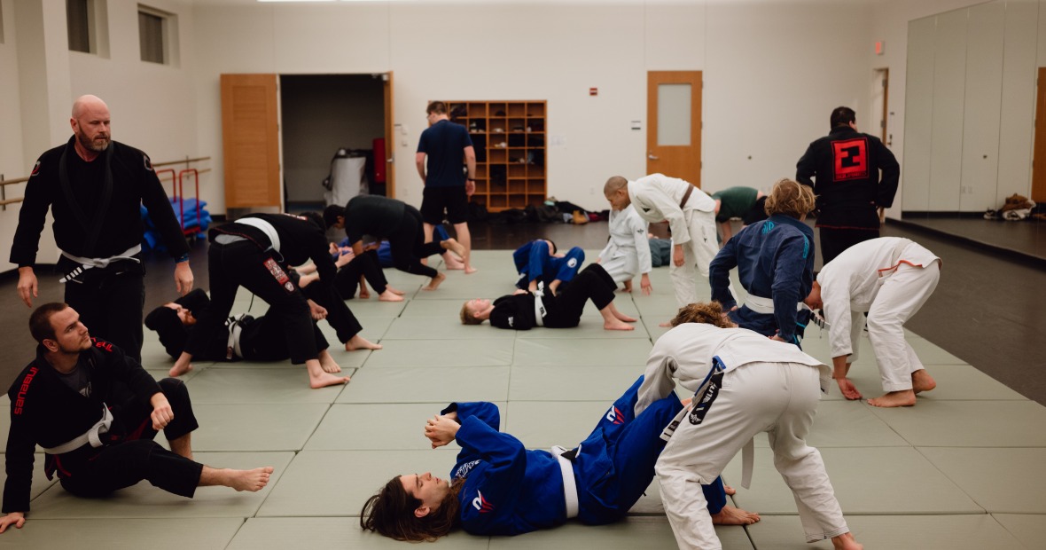 The Brazilian Jiu Jitsu Club in Action