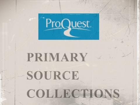 Proquest Primary Source Collections logo