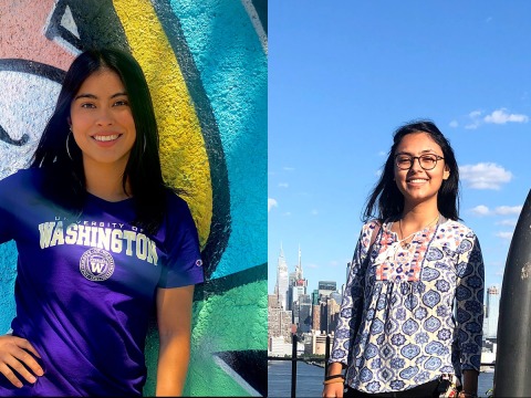 Juliet Torres ’19 and Luz Helena Alfaro ’22, Grinnell Prize Research Assistants