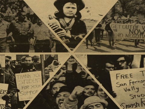 Photos of student activism